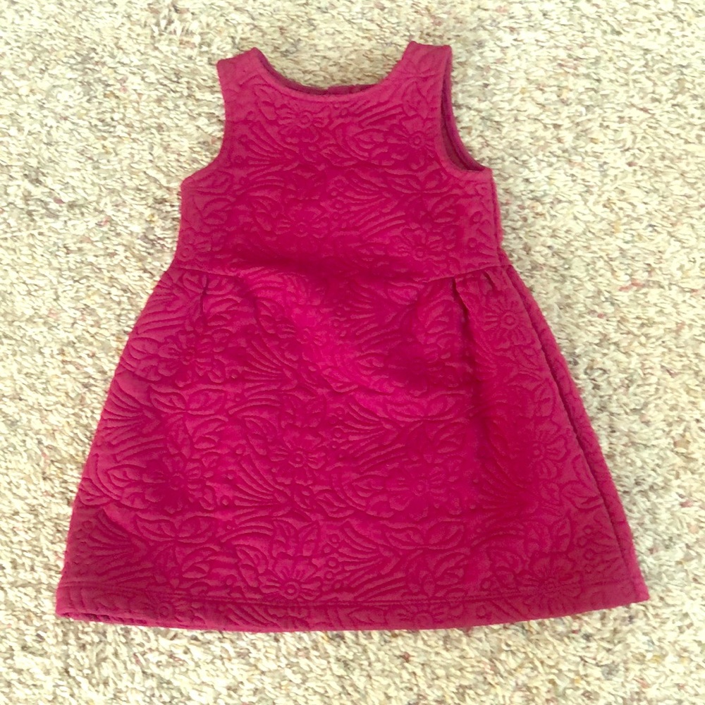 Burgundy/wine colored dress 2t